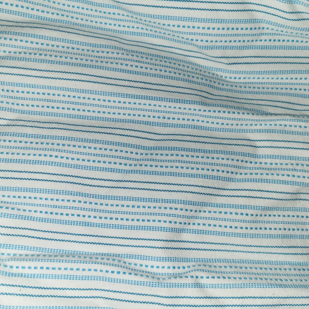 Talbots Chic Striped Shorts in Blue and White
